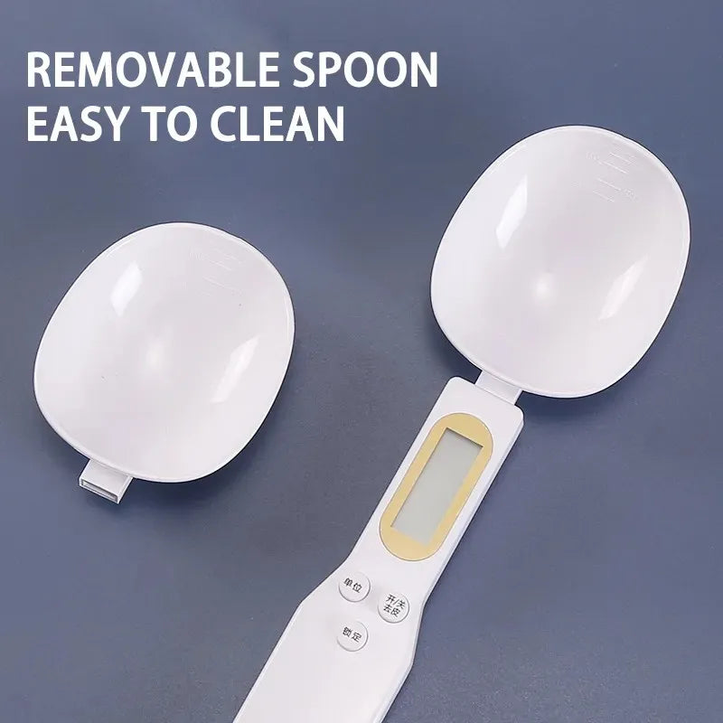 Portable LCD Digital Kitchen Scale Measuring Spoon