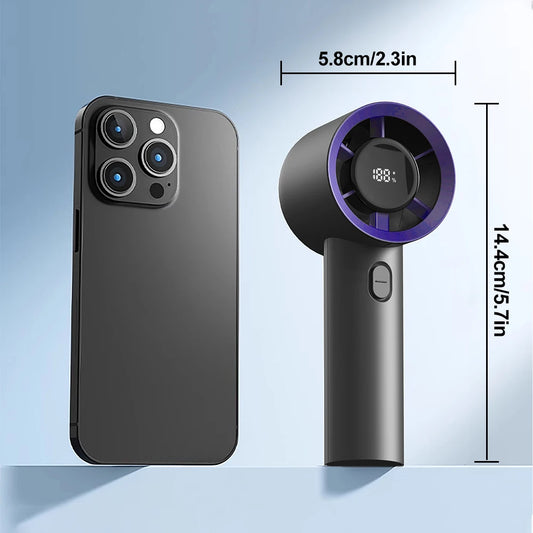 Portable Handheld Mini Fan USB Rechargeable