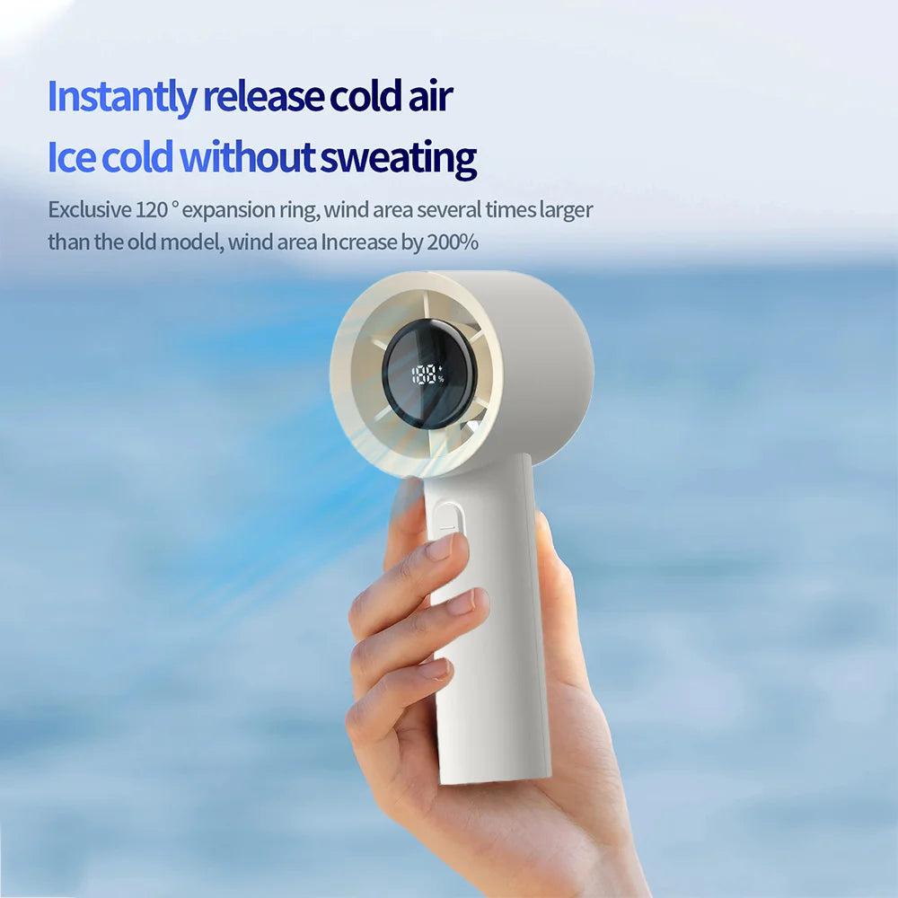 Portable Handheld Mini Fan USB Rechargeable