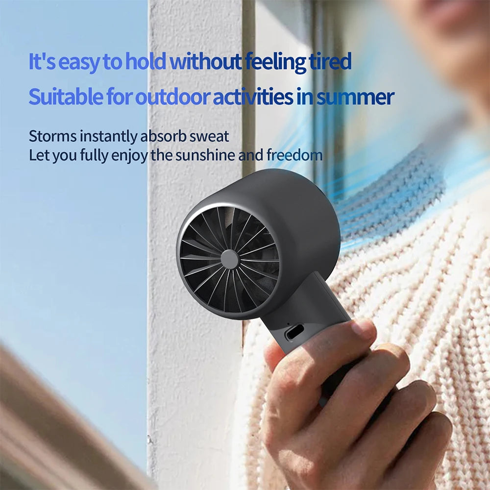 Portable Handheld Mini Fan USB Rechargeable