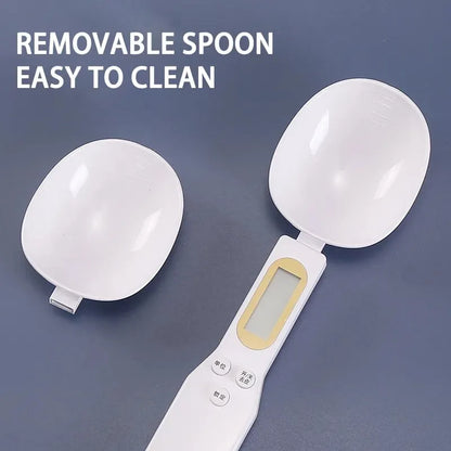 Portable LCD Digital Kitchen Scale Measuring Spoon
